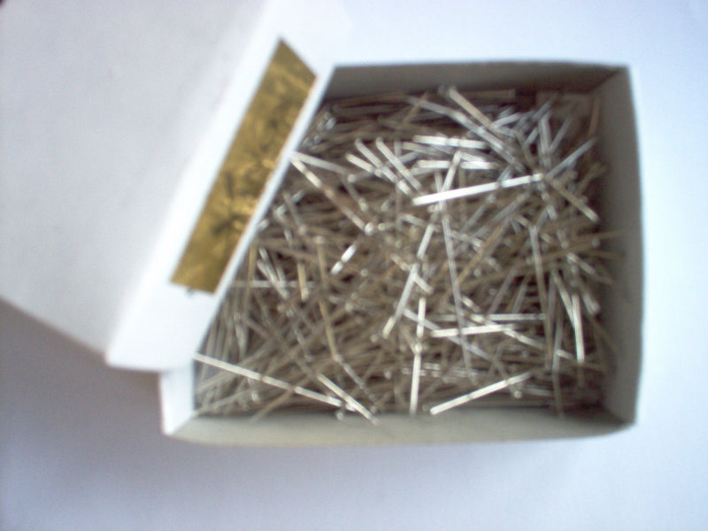 Stahlstecknadeln 0,60x34mm gehärtet vernickelt